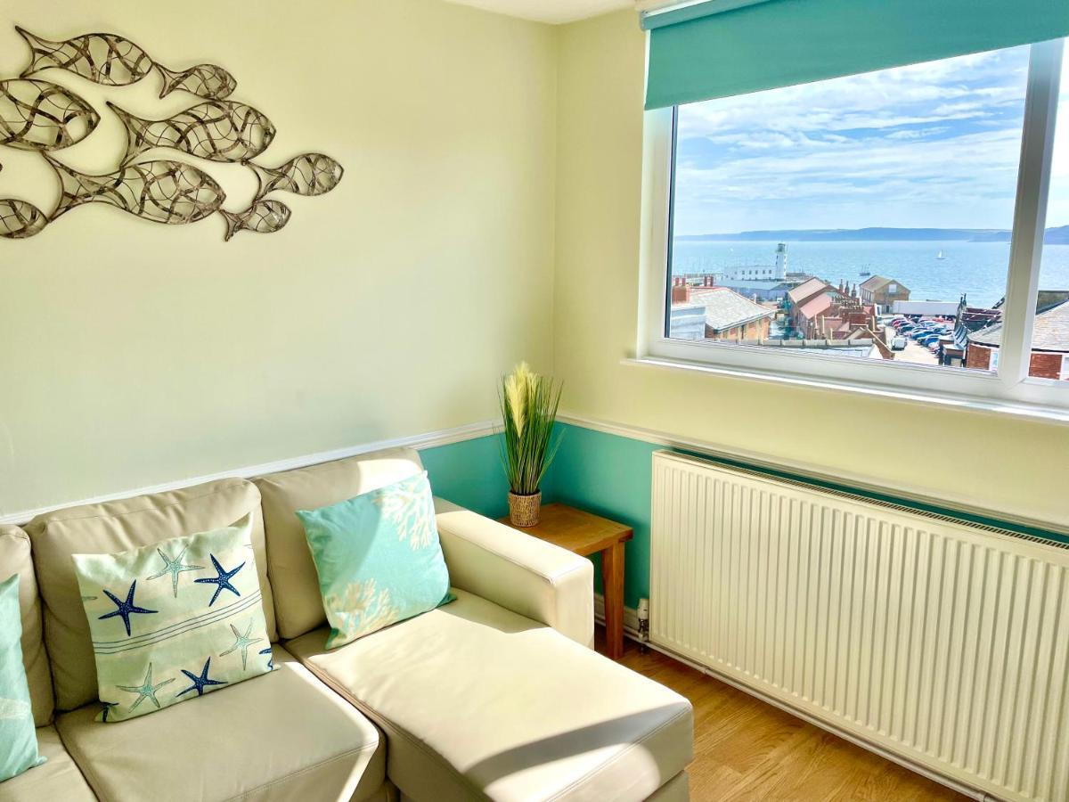 Lighthouse View, One Min From Harbour & Beach Apartman Scarborough Kültér fotó